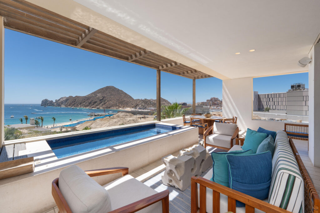 Los Cabos Hacienda Csl Situated in the heart of Cabo, this is a rare opportunity to acquire one of only four 4-bedroom residences of this floor plan on Médano Beach. Set within the oceanfront community of 1 Homes Cabo at Hacienda Beach Club & Residences Phase II, offers breathtaking ocean – 1 Homes Cabo, Cabo San Lucas, Cabo San Lucas, BS