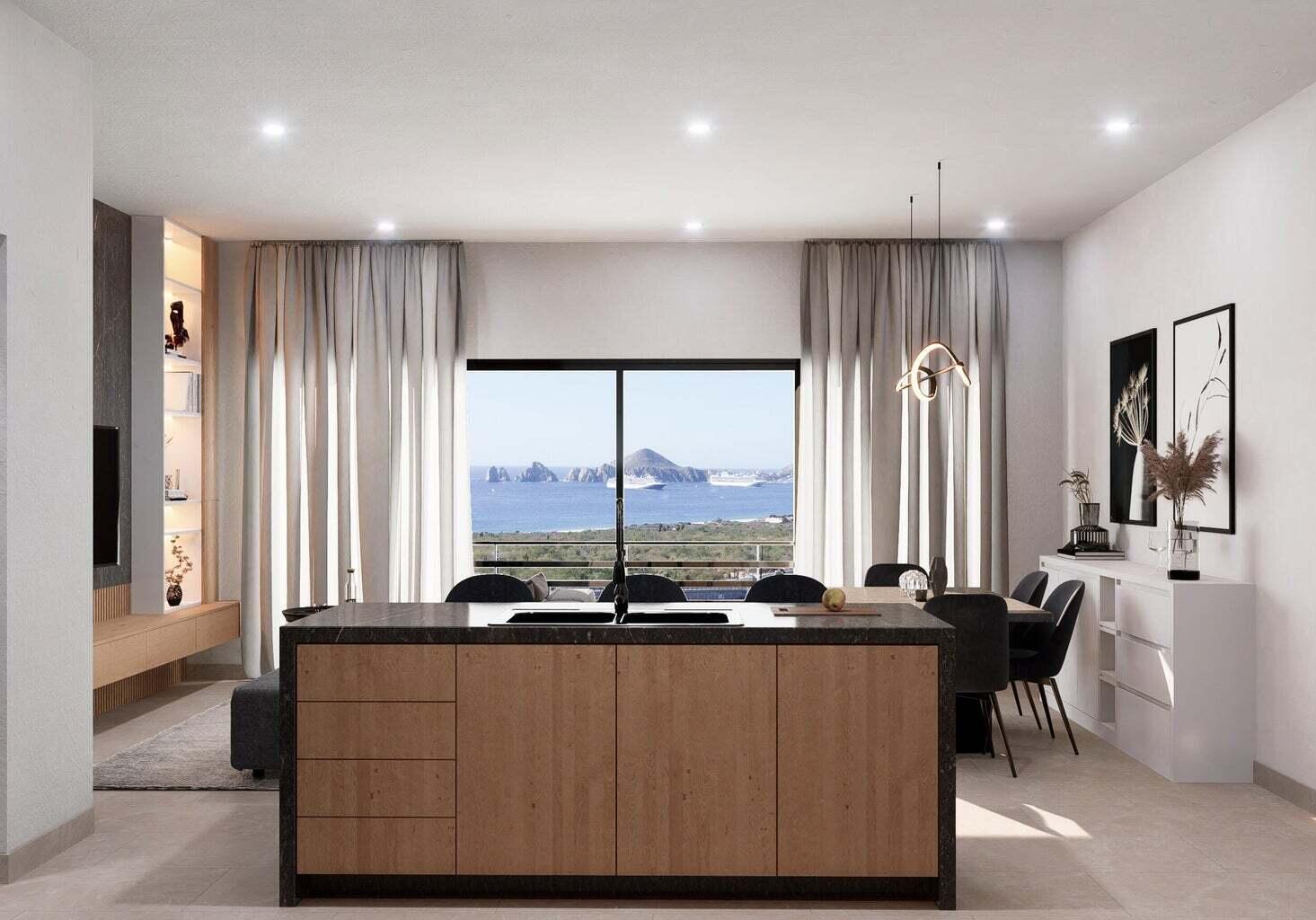 Los Cabos Velamar Absolutely stunning 3 bedroom 3 bathroom condo with forever ocean for sale