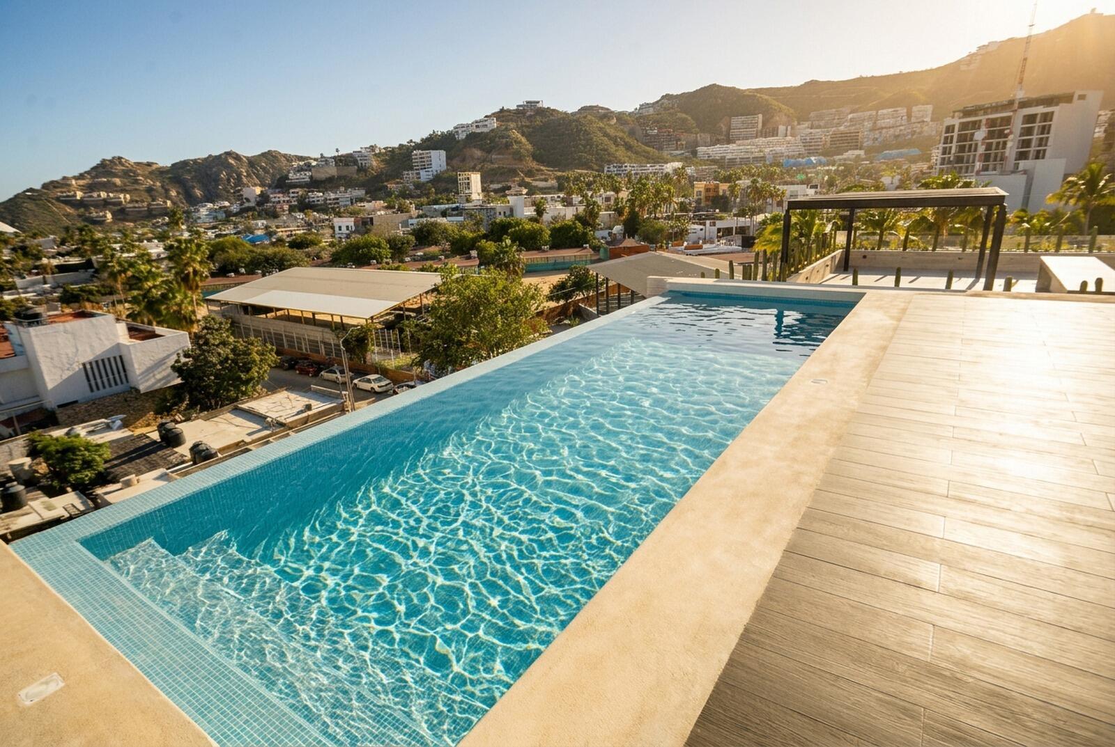 Los Cabos Vista Vella Ii Vista Velas Residential Condos, Cabo San Lucas, where modern comfort meets one of the most desirable locations in Los Cabos.This beautifully designed 2 bedroom, fully furnished and turnkey residence in Phase II offers elegant interiors, an open concept living area filled with natural light, and a contemporary kitchen equipped with top of the line appliances. Thoughtfully upgraded, the residence also features hurricane shutters, a water filtration system, and automated acc with smart energy saving detection technology.What truly sets this property apart is that it is one of the few residences within the community offering a full, unobstructed for sale