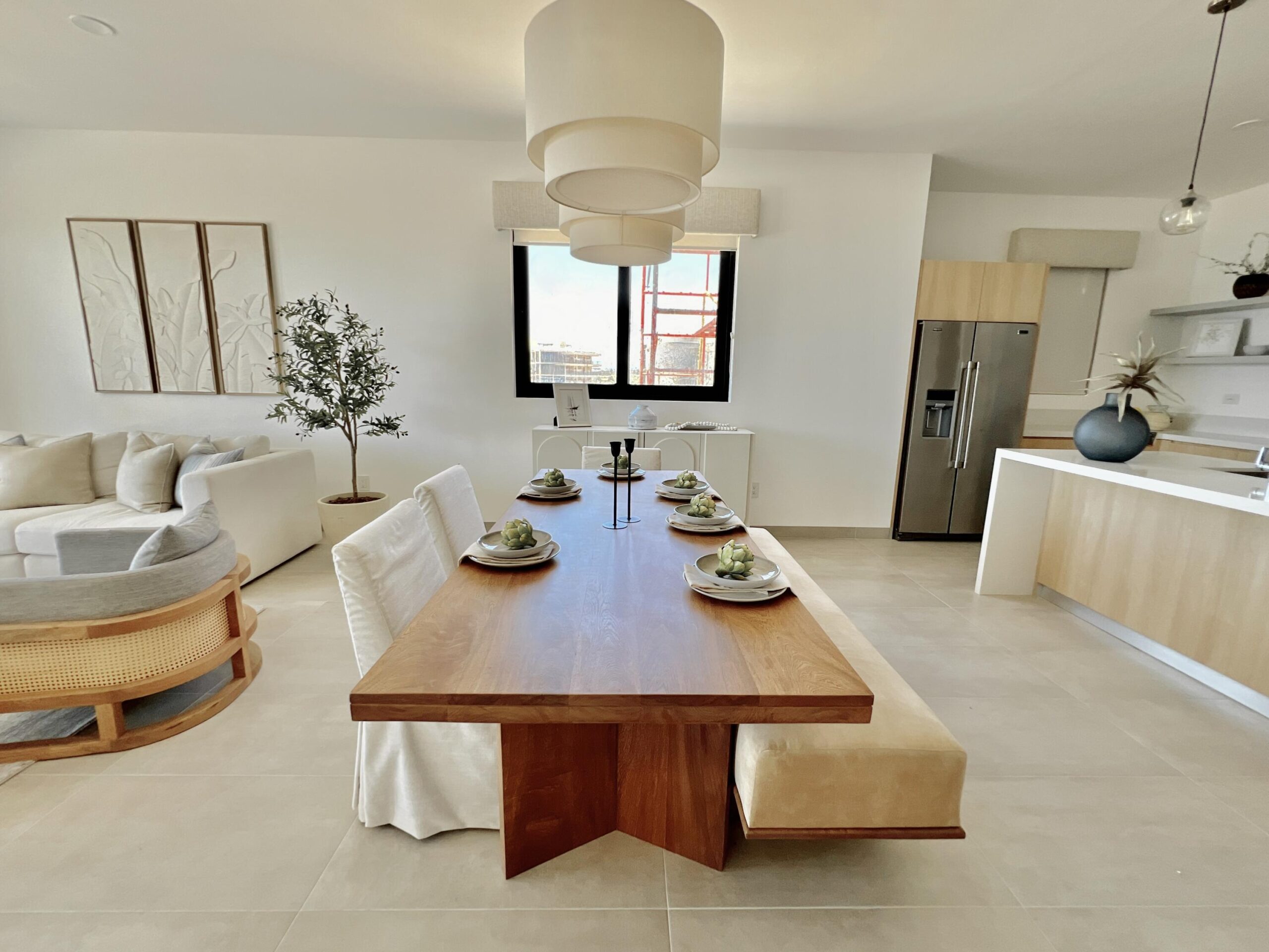 Los Cabos Tramonti Paradiso This exceptional corner residence offers 3 spacious bedrooms and 3.5 bathrooms, filled with natural light and designed with elegance in every detail. Enjoy both a private garden and a relaxing terrace, creating the ideal indoor-outdoor lifestyle.The home showcases luxury finishes such as parota and rosewood carpentry, tempered glass, and quartz kitchen counters, paired with double vanities in the primary bathroom, expansive closets, and a dedicated laundry area. It's all the comfort of a family home, thoughtfully integrated into a luxury condominium.As part of the prestigious Quivira Los Cabos community, you'll enjoy exclusive privileges including 20% off at all Pueblo Bonito resorts, spas, and restaurants across Mexico and Los Cabos. Tramonti Paradiso count with access to world-class on-site amenities (pickeball, paddel, deli market, semi olimpic pool, co-working, gym with crossfit area etc).With flexible financing, you can reserve with just 10% down, pay up to 50% during construction, the balance shall be cover at delivery in 2027, ensuring a guaranteed appreciation on your investment.Luxury. Comfort. Lifestyle. All waiting for you at Quivira Los Cabos. for sale
