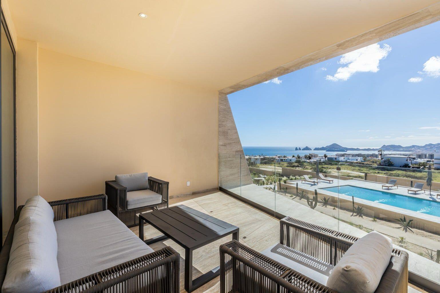 Los Cabos Marina Sol Casa Pancho Villa A107 is a ground-floor 3 bedroom, 3 bathroom condo in Marina Sol, perfectly positioned for guests who want everything within walking distance. You're just minutes from El Médano Beach, the Marina, and the Paradiso shopping mall—no car needed. Inside the community, you also have direct access to the on-site deli, spa services, and restaurants.The ground-floor location gives you direct access to the heart of Marina Sol: a guarded, gated compound with a large resort-style pool, on-site restaurant and bar, mini-market, full-service spa, and open green areas where kids can play and enjoy the space safely.Casa Pancho Villa A107 delivers comfort, convenience, and strong rental appeal in one of Cabo's best walkable locations. for sale