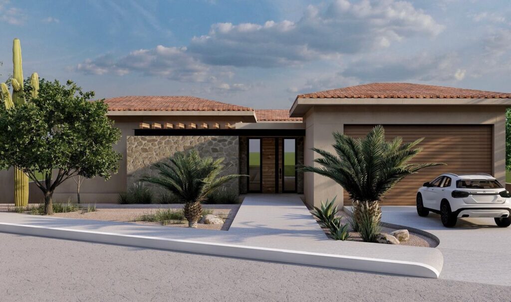 Los Cabos West Enclave Ritz-Carlton Residence 6 at The Residences at Zadún, Ritz-Carlton Reserve, This Villa is 50% complete offering a faster move in timeframe. Offers the privacy of a single-family home within Puerto Los Cabos. This 5-bedroom, 5-bath + 2 half-bath villa spans 998 m² (10,745 sq ft) of refined indoor-outdoor living with a private pool, Jacuzzi, fire pit, and BBQ terrace. Finishes include marble, oak millwork, and Sub-Zero/Wolf appliances. Owners enjoy Ritz-Carlton Reserve services, Sensei Spa, Beach Club, and membership in Club Puerto Los Cabos golf and social amenities. Villa comes fully furnished with the Ritz-Carlton Reserve approved package. – Cabo del Sol, Cabo Corridor, BS