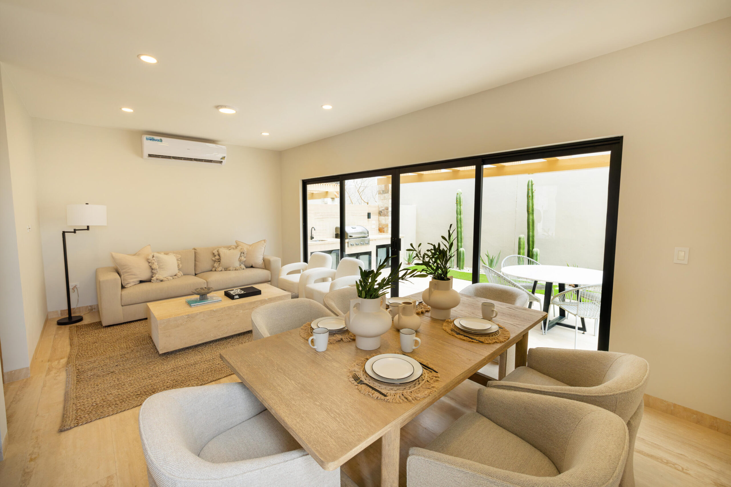 Los Cabos Vistana Spacious, clean, and comfortable home located in Vistana Del Cabo community. This well designed property features 3 bedrooms and 2 bathrooms on the main floor, offering privacy and convenience for everyday living.The second level offers a bright open-concept layout that seamlessly connects the living room, family (day) room, dining area, kitchen, and a full bathroom perfect for entertaining or relaxing with family.Enjoy access to a rooftop terrace with stunning 360 degree for sale