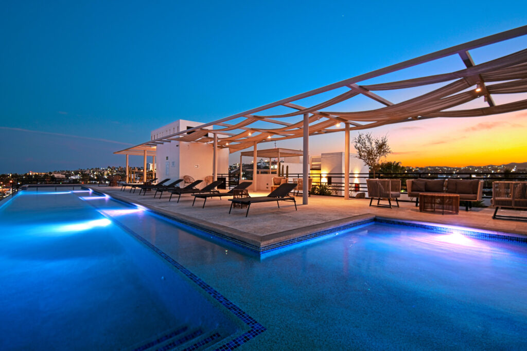 Los Cabos Copala Discover a rare double penthouse in Tower 2, Phase I of Copala at Quivira. A unique residence created by combining two penthouses into a spacious home. The property features a private rooftop terrace with expansive Pacific Ocean – Cardinal Living, San Jose del Cabo, BS