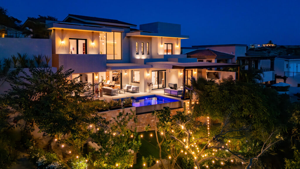 Los Cabos Cabo Colorado Discover modern luxury in this exquisitely designed home, built in 2020 and nestled within the exclusive, beachfront, private gated community of Cabo Colorado in San José del Cabo—just 2 miles from Palmilla Beach. Enjoy the convenience of living just steps from a stunning, sandy private beach within the community.With a striking contemporary aesthetic, this residence features gleaming white marble floors, beautifully appointed marble bathrooms, and captivating ocean – Casa 14, La Cañada 2, San Jose del Cabo, San Jose del Cabo, BS