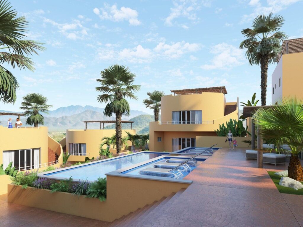 Los Cabos Tramonti One-of-a-kind 3-bedroom, 3.5-bath penthouse located in the exclusive Tremonti community, offering an exceptional lifestyle in one of Cabo's most desirable locations. This rare residence boasts breathtaking 180° panoramic ocean – Cerritos Sunrise phase 4, Pacific, BS