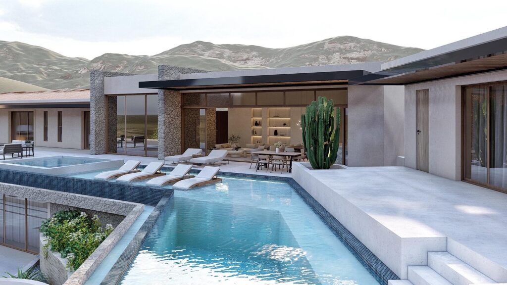 Los Cabos Pescadero Casa Vista al Mar sits on a hillside with wide open – Fundadores 209, San Jose del Cabo, BS