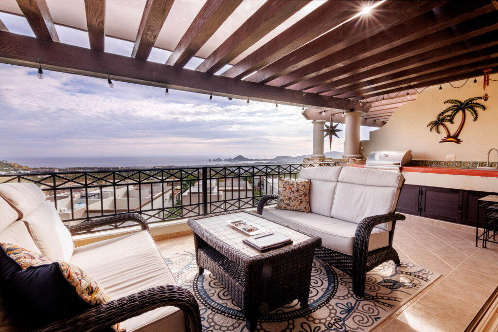Los Cabos Laguna Vista This beautifully appointed two-bedroom, two-bathroom second floor condo is perfectly situated in a prime location overlooking the Vidanta Golf Course. Located in the highly desirable Laguna Vista community, residents enjoy 24/7 security, excellent maintenance, and a stunning swimming pool surrounded by lush landscaping. Just a short walk to San Jose del Cabo's charming downtown, you'll have easy access to renowned restaurants, boutique shopping and the popular Thursday Art Walk. The beach is also within walking distance, and for nature lovers and bird watchers, the San Jose estuary is conveniently located right across the street. This condo is fully furnished and move-in ready, making it ideal as a full-time residence, vacation home or investment property. for sale