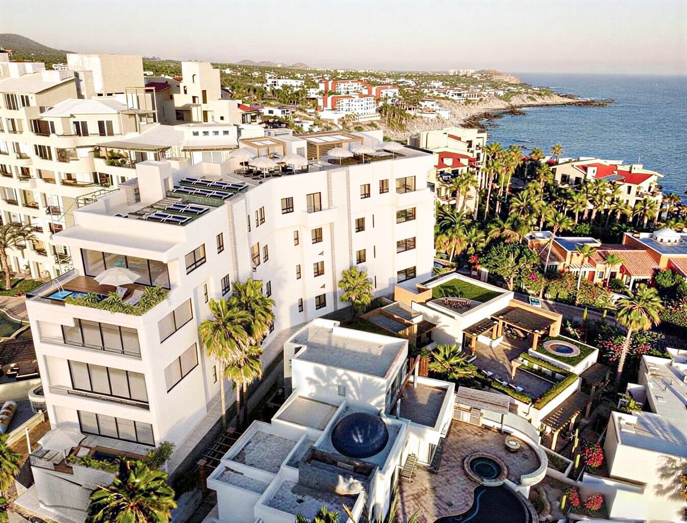 Los Cabos Cabo Costa This two-bedroom penthouse at Cabo Costa in Cabo San Lucas offers a well-balanced blend of modern design, elevated for sale