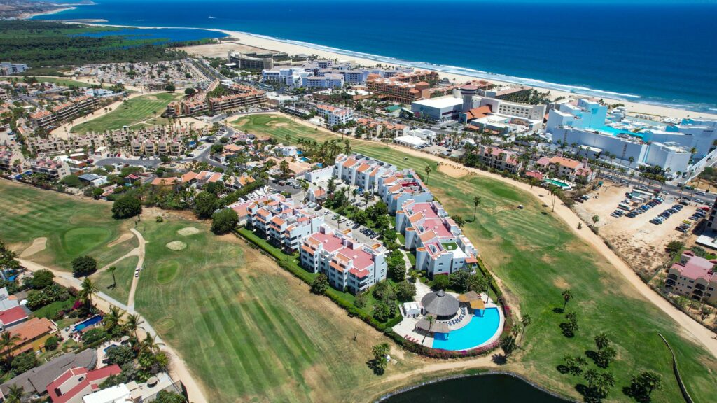 Los Cabos Peninsula LOCATION, LOCATION, LOCATION!!Peninsula complex is surrounded by a 9 hole golf course, the location, structure and design of the building makes the condominium unique, super quiet and relaxed. As part of the ''FONATUR AREA'' it belongs to one of the most prestigious communities in all of Mexico. Due to its proximity to the Hotel Zone of San Jose, its thoughtful planning and design, this property will keep its magical essence forever. Close to: the Beach (4 Min walk), Restaurants, Gym, Super Markets, Down Town SJC( 10 Min walk), Hospitals, 20 min drive from the Airport, 10 drive to the Marina SJC. – Peninsula Villa 1 -, San Jose del Cabo, San Jose del Cabo, BS