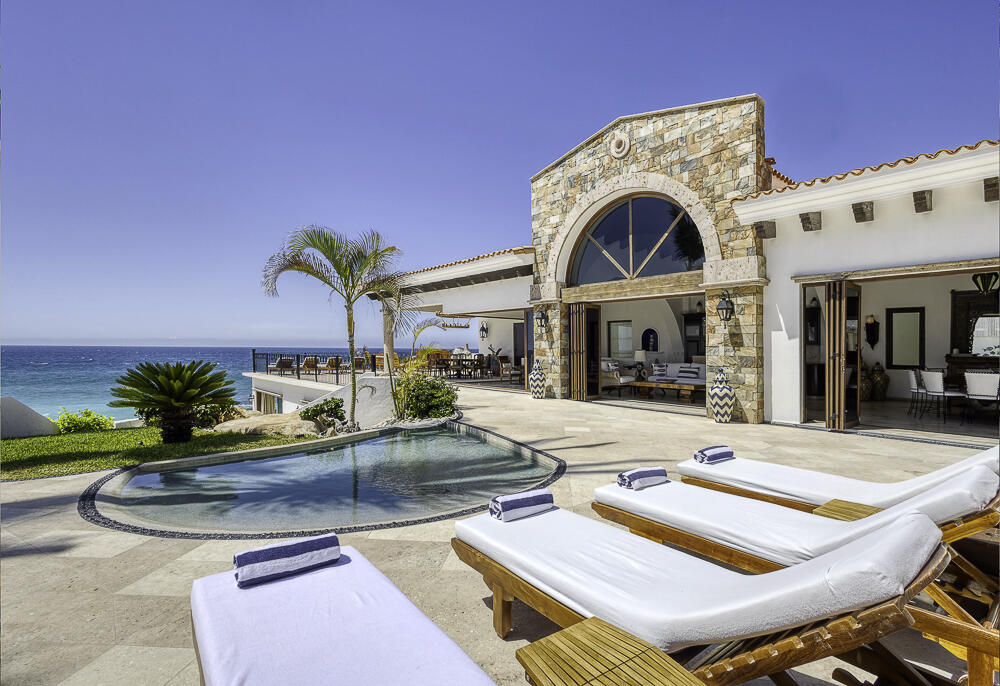 Los Cabos Pescadero Casa Vista al Mar sits on a hillside with wide open – Ritz Carlton Residences, San Jose del Cabo, BS