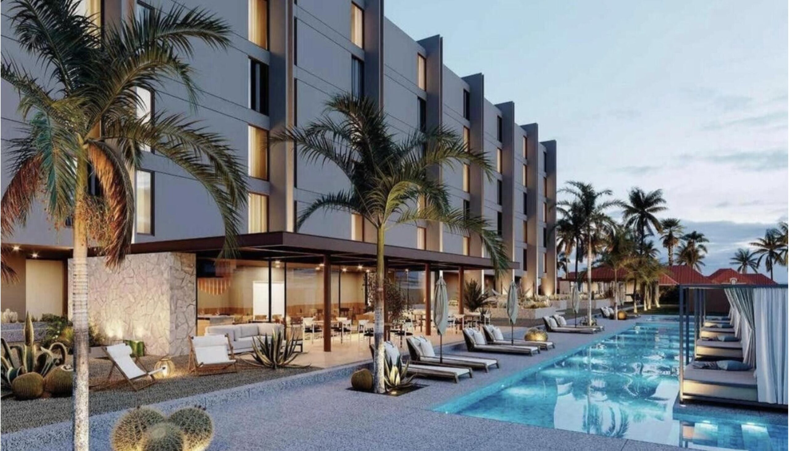 Los Cabos El Tezal E;General Lucca Tower 207 is located in El Tezal, Cabo San Lucas, within an exclusive development of only 24 condominiums. This modern unit features 2 bedrooms and 2 bathrooms, a contemporary design, private terrace with jacuzzi, and stunning for sale