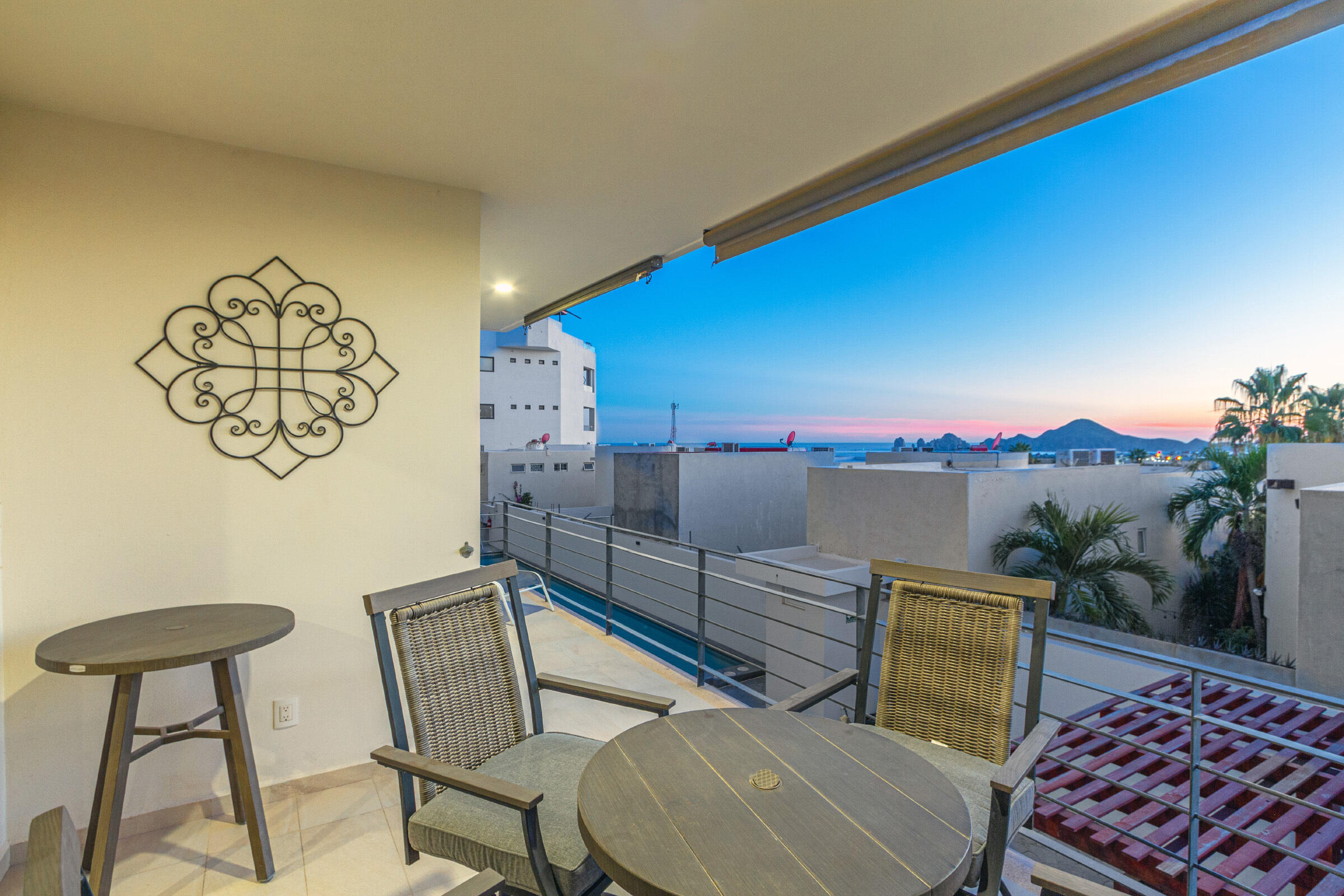 Los Cabos Cabo Cortez Welcome to Cabo Cortez, an intimate collection of just 16 boutique residences offering the ultimate in modern luxury beside the San José del Cabo Marina. Designed with elegance and sophistication, these residences place you steps from the yachts, fine dining, and vibrant energy of the marina's heart. Residents enjoy curated amenities including a resort-style pool, firepits, zen garden, wine lounge with private lockers, gym, and underground enclosed parking with individual storage units. Each home is delivered with SMEG kitchen appliances, refined finishes, a Big Green Egg BBQ, and its own private jacuzzi. From your terrace, take in tranquil for sale