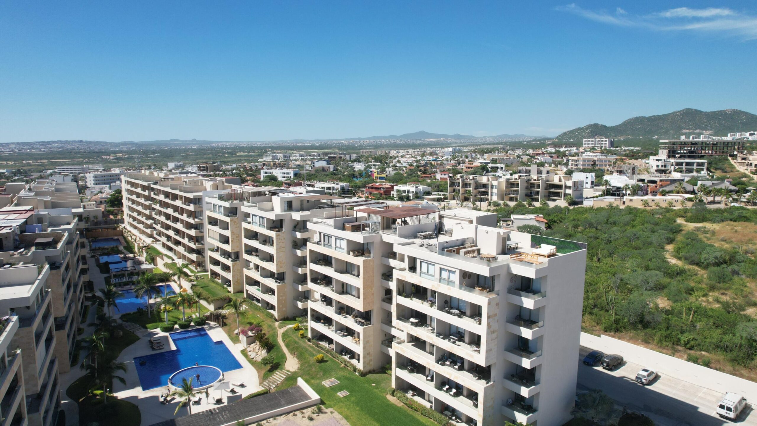 Los Cabos Camino Del Mar Condo for sale in Camino del Mar, La Joya, Cabo San Lucas. This 2-bedroom, 2-bathroom condo is located on the ground level, offering easy access and comfortable living. The unit features a private terrace with a pleasant for sale