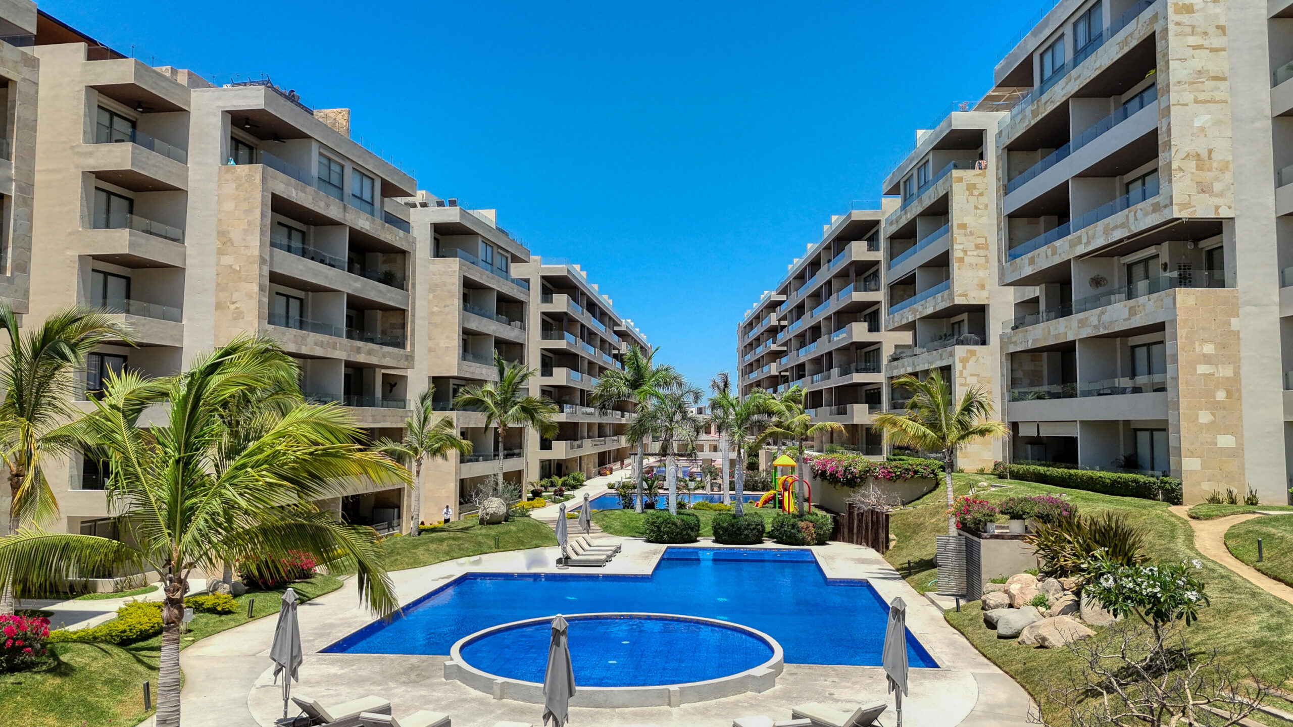 Los Cabos Pedregal One Experience the pinnacle of sophisticated Cabo living in this turnkey 2-bedroom, 2-bathroom luxury condominium nestled in the legendary hillside enclave of Pedregal. Boasting modern, contemporary finishes, this premium residence features a sleek minimalist design integrated with a spacious covered terrace--making it the ultimate canvas for indoor-outdoor Baja entertainment.Breathtaking, unobstructed vistas overlooking the sparkling city lights, rugged mountain ranges, and nearby marina. Over 1,600 square feet equipped with high-end stainless steel appliances and a premium extended kitchen island.The Location has unmatched walkability. Skip the car ride and stroll straight down to world-class sportfishing charters, upscale waterfront dining, and vibrant nightlife at the Marina Cabo San Lucas.Exclusive Amenities: 24/7 controlled security, private Pacific beach access, professional tennis/pickleball clubs, a luxury health spa, an organic farmers' market, and a dedicated community water desalination plant. Includes 2 covered underground parking spaces. for sale