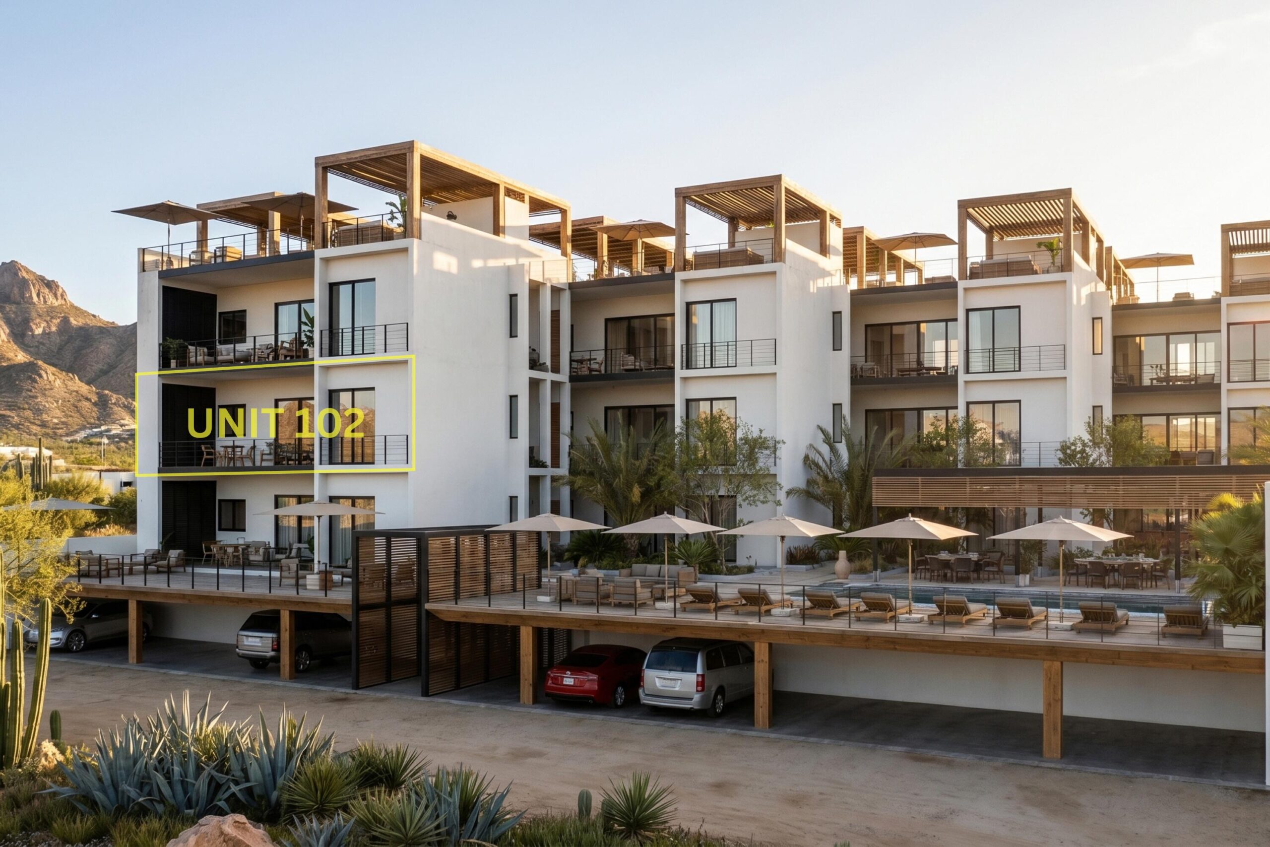 Los Cabos Cabo Costa Experience elevated coastal living in this stunning penthouse at Cabo Costa, offering sweeping – 106 CALLE ACCESO AL RIU, Cabo Corridor, BS